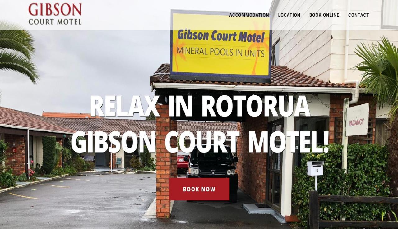 Gibson Court Motel Rotorua Exterior photo
